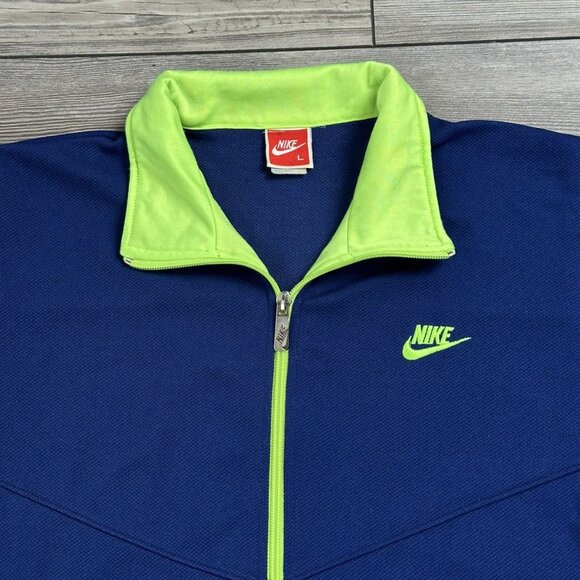 Vintage Nike Spellout Full Zip Sweater - Picture 2 of 5